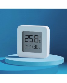 Xiaomi MiJia Bluetooth Thermometer 2, термометр-гигрометр. Датчик температуры и влажности.